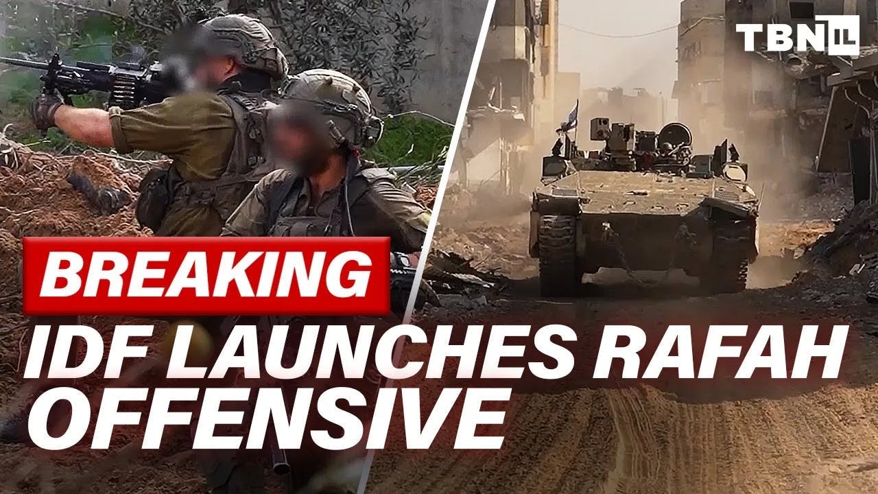 IDF Launches Rafah Offensive YouTube